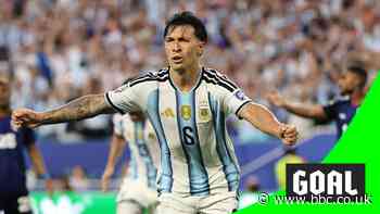 Martinez restores Argentina's lead against Cape Verde