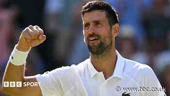 Djokovic matches Federer's Wimbledon wins record