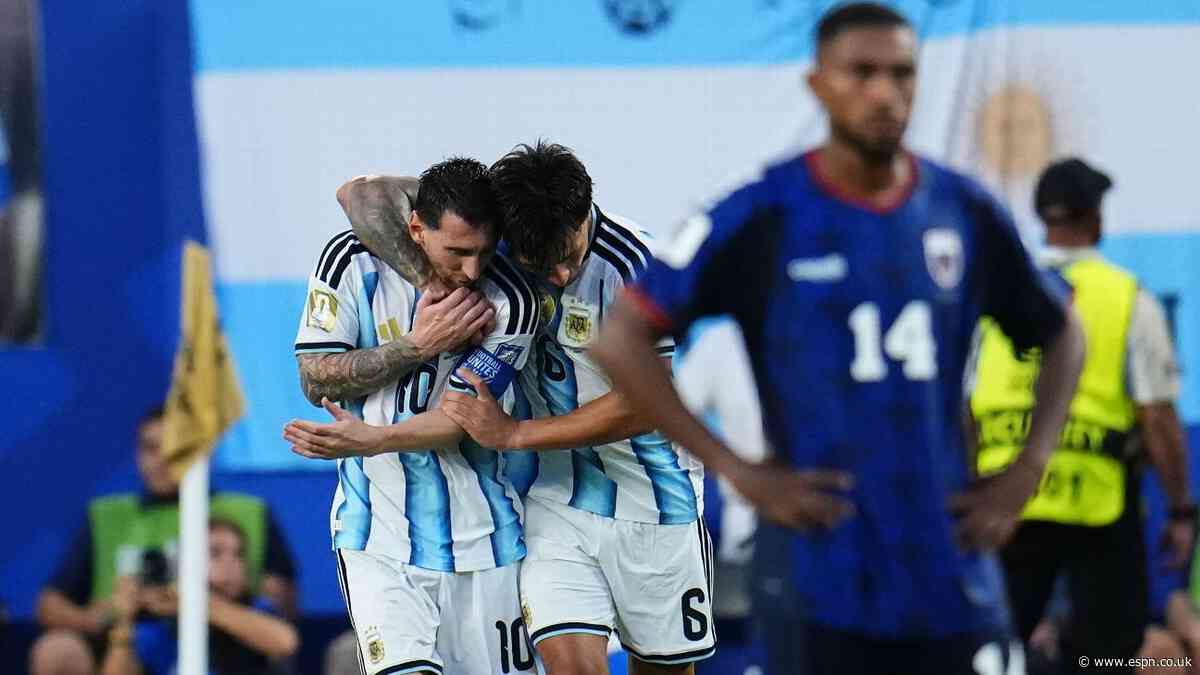 How Messi, Argentina saved themselves from humilia...