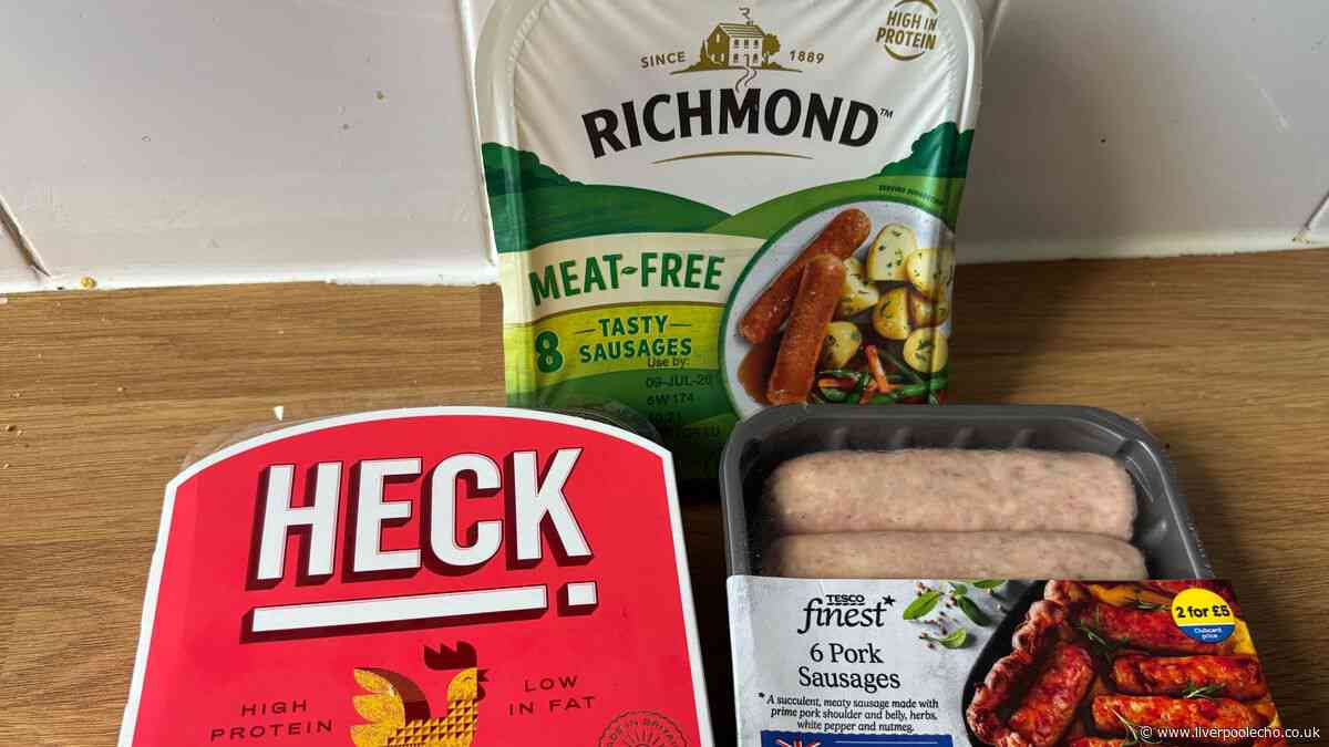 I cooked pork, chicken and veggie sausages in the air fryer — the winner was full of flavour