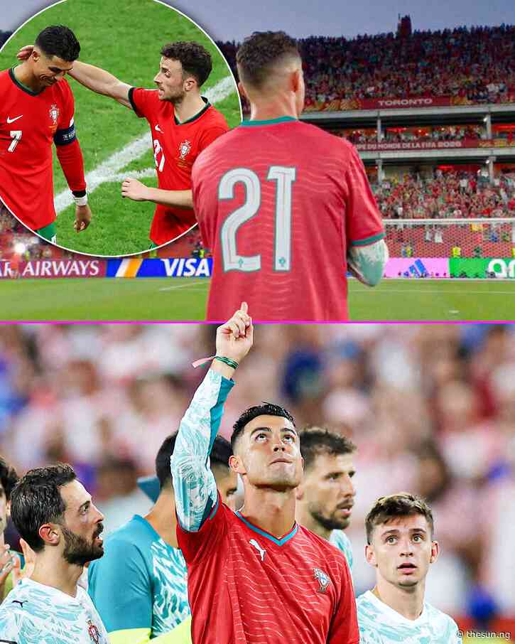 … Why he wore Portugal’s No. 21 jersey