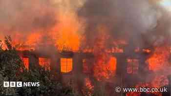 Police investigate 'suspicious' fire at derelict site