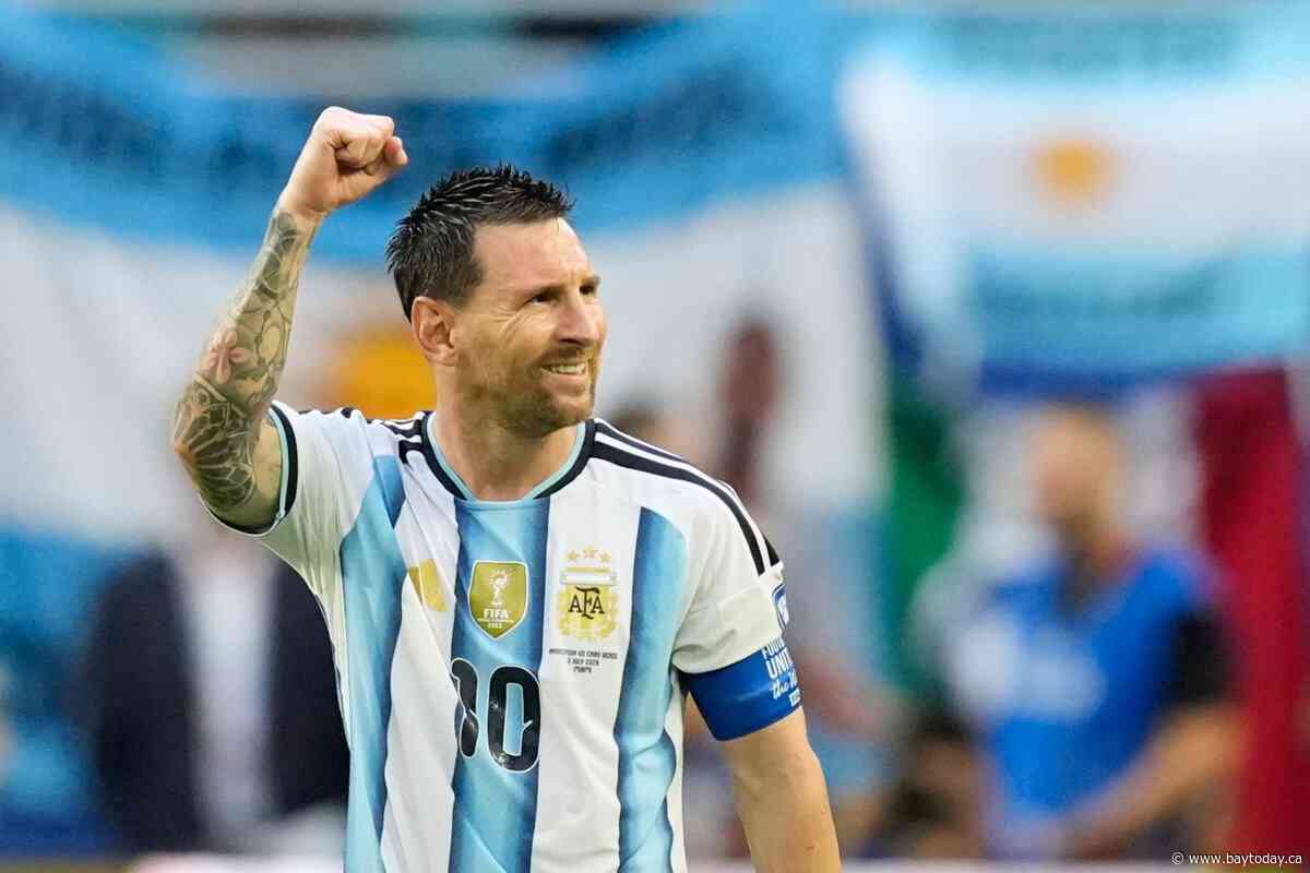 Messi scores 20th World Cup goal, extends streak to 8 games and takes Golden Boot lead