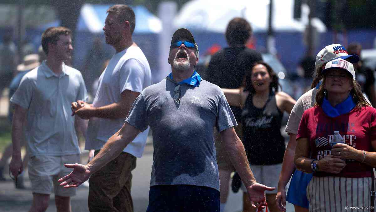 Spitzenwerte bis zu 46 Grad: Hitze überschattet Unabhängigkeitsfeiern in den gesamten USA