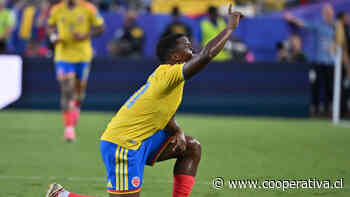Jhon Arias abrió la cuenta para Colombia ante Ghana