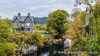 Welsh village with waterfalls and historic pubs looks like it belongs in the Swiss Alps
