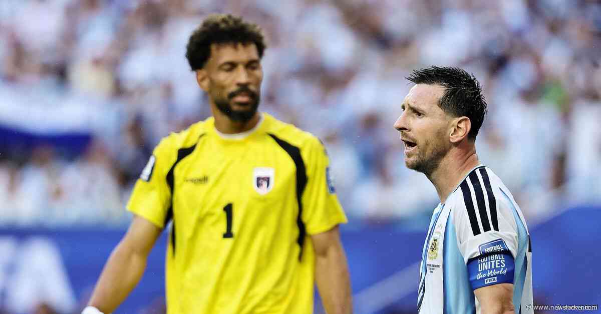 Voor de Kaapverdische doelman Vozinha was spelen tegen Messi een droom. Lang hield hij uitzicht op de overwinning