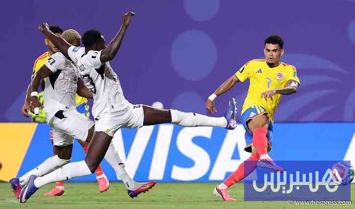 كولومبيا تقصي غانا من كأس العالم