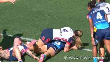 Rugby convert scores on debut for Titans
