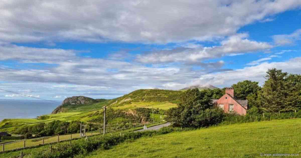 Former rectory in jaw-dropping location is slowly being engulfed by nature
