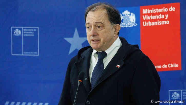 Ministro Poduje destacó el avance de la reconstrucción en Biobío