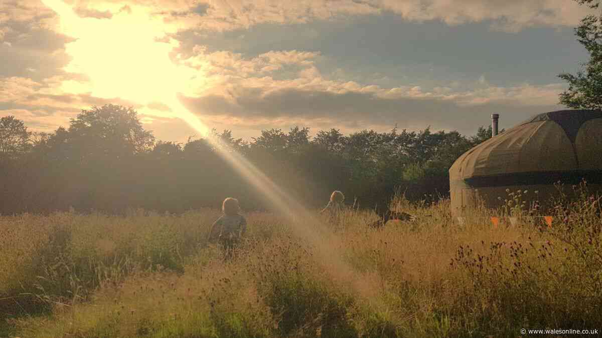 I stayed in a remote yurt for the first time deep in Welsh countryside and it was absolutely exhilarating