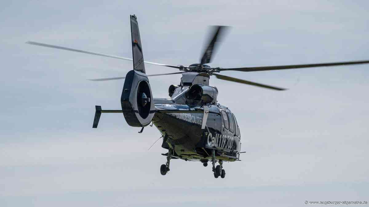 Übung: Hubschrauber messen Radioaktivität über dem Landkreis Landsberg