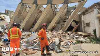 Scottish firefighters help earthquake rescue efforts in Venezuela