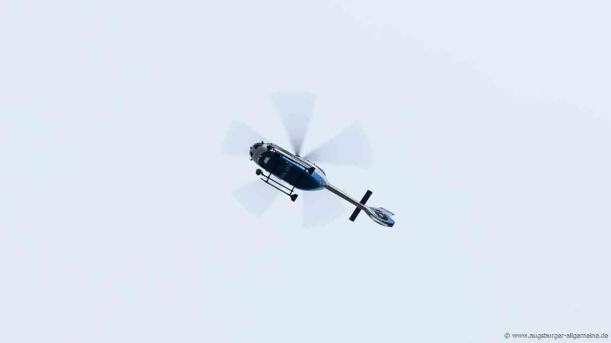 Hubschrauber messen Radioaktivität bei Mindelheim: Zum Glück nur eine Übung