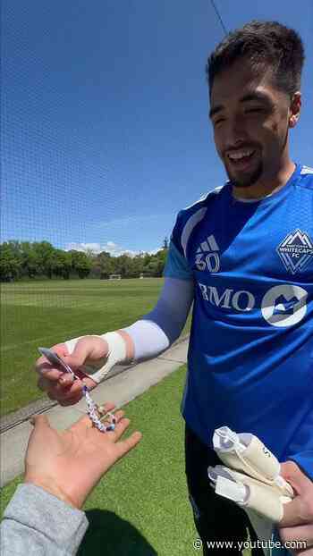 Whitecaps Players React to a Surprise Gift 🎁 | Vancouver Whitecaps FC