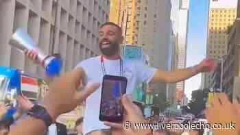 Mohamed Salah dances in the streets after historic Egypt World Cup win - 'I had to do it!'