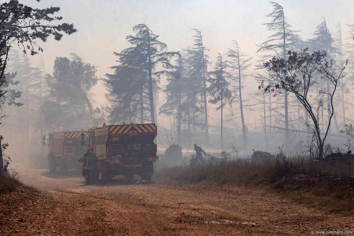 Incendie dans l’Aude : 150 pompiers encore mobilisés, le feu désormais fixé