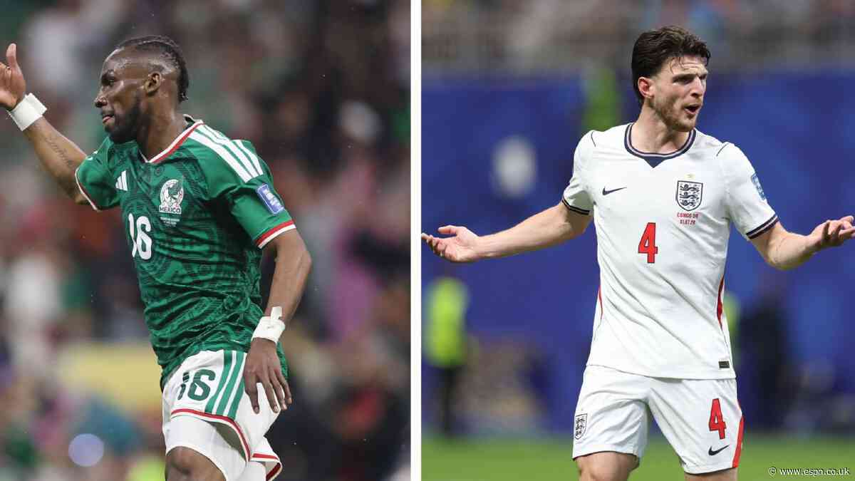 Six problems for England to overcome against Mexic...