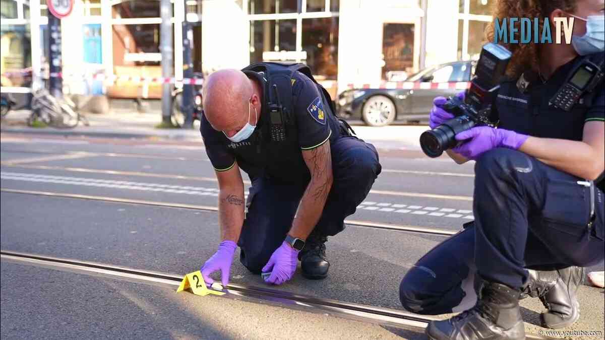 Man overleden na schietpartij op straat Nieuwe Binnenweg Rotterdam