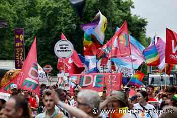 London Pride live: Thousands to line streets for iconic LGBTQ+ march