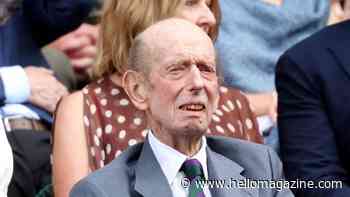 The Duke of Kent's rarely-seen son makes surprise appearance at Wimbledon