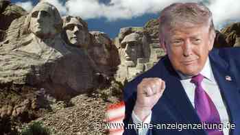 „Es ist mein Traum“: Trump will sein Gesicht am Mount Rushmore verewigt sehen