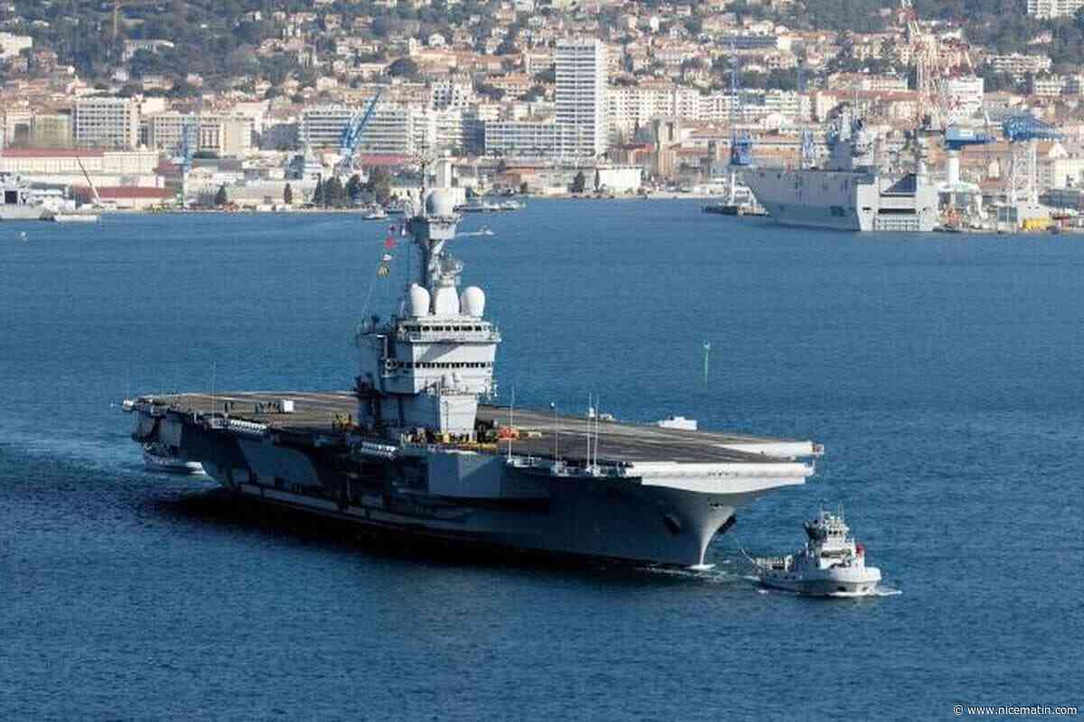 Guerre au Moyen-Orient : le porte-avions Charles de Gaulle rentre à son port d’attache à Toulon