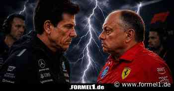 Wolff & Vasseur: Was zwischen Mercedes & Ferrari vorgefallen ist