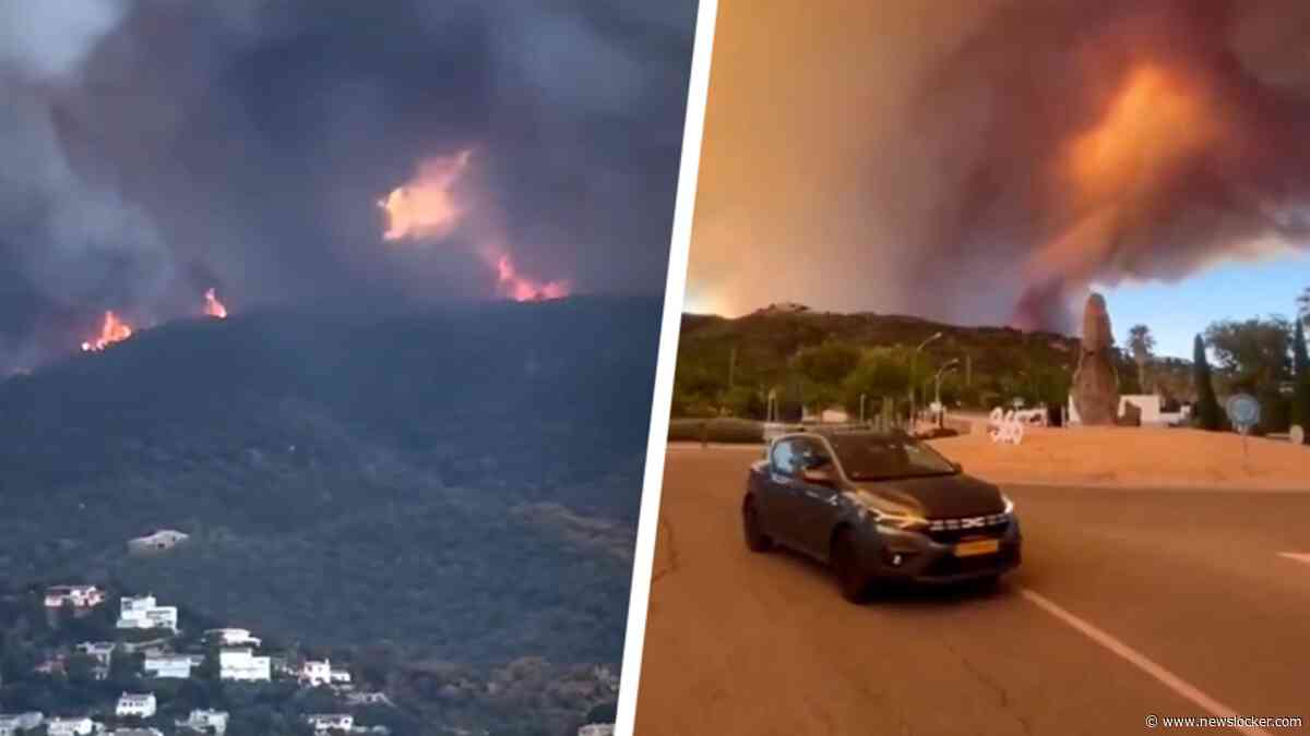 Vlammenzee aan Costa Brava legt hectaren aan bos in de as