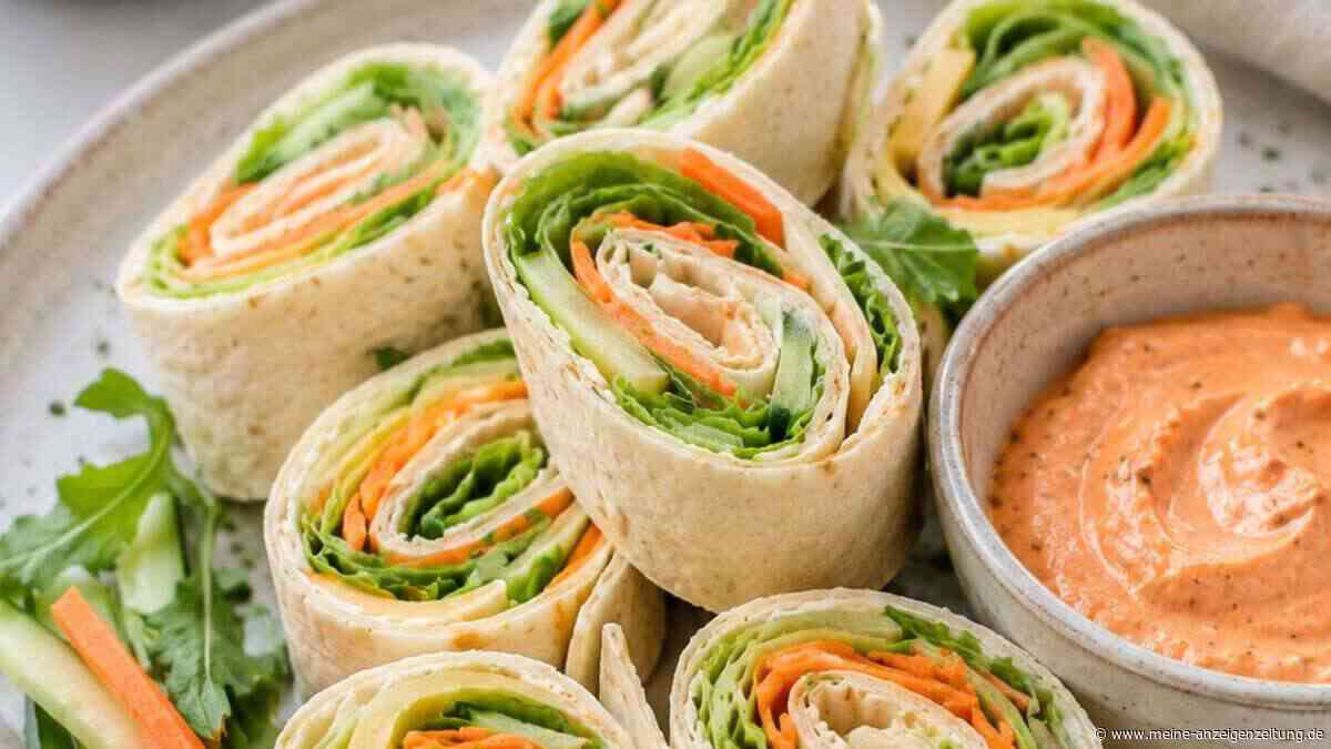 Sommerrollen aus Wraps: Der perfekte Meal-Prep-Snack