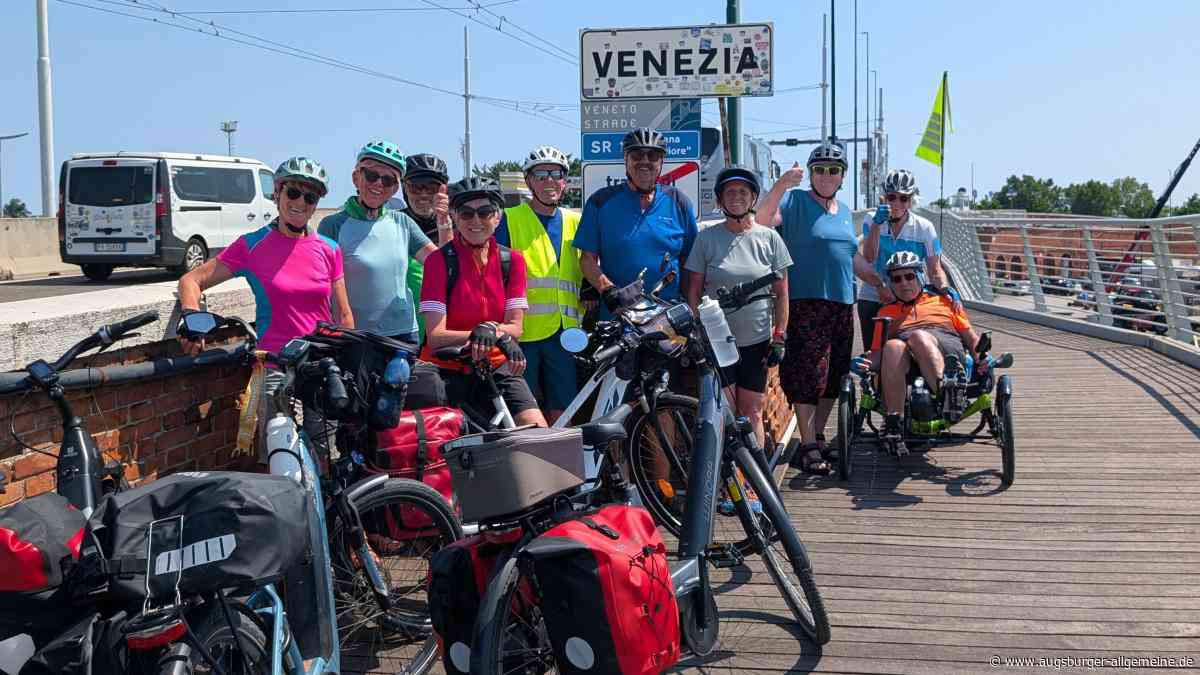 In einer Hitzeschlacht bis nach Venedig