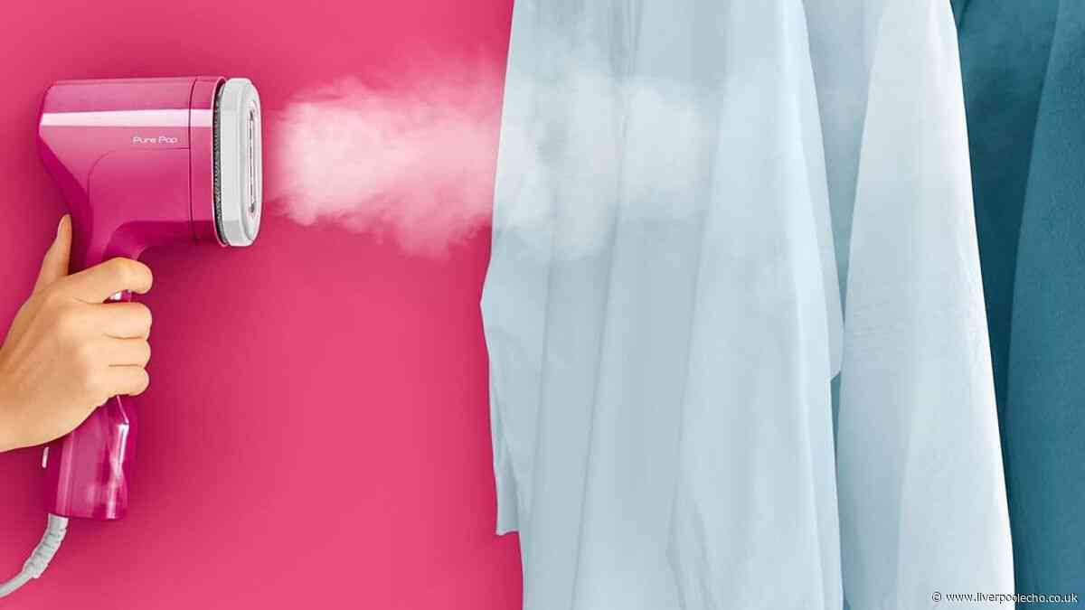 Amazon shoppers say 'you can't go wrong' with handheld steamer now 46% off