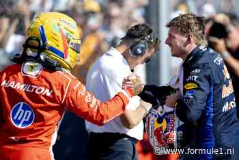 Startopstelling sprintrace GP Groot-Brittannië: Hamilton op pole, Verstappen loert vanaf P3