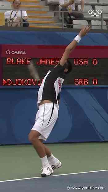 When Novak Djokovic became an Olympic champion! 💪 #Olympics