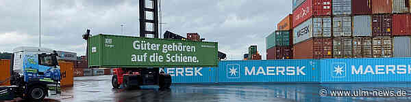 Ein Glanzlicht der Woche mit doch auch mal Good News von der Bahn: Neue, riesige Containerfläche stärkt Logistikstandort Ulm-Dornstadt