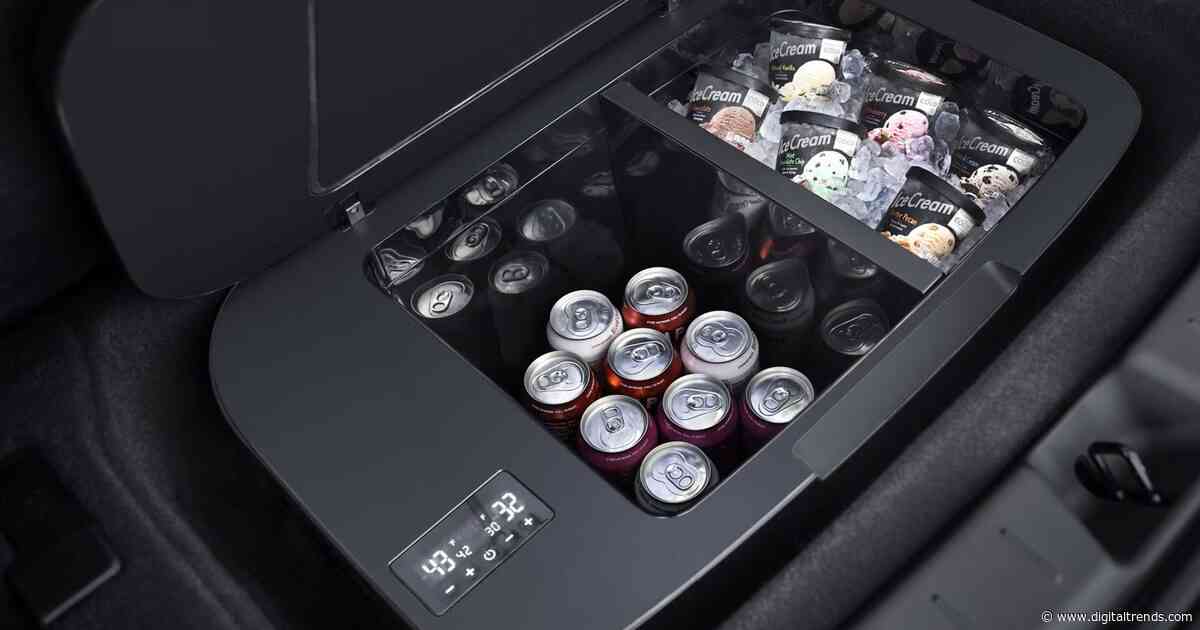 You can now buy a frunk fridge for your Model Y straight from Tesla
