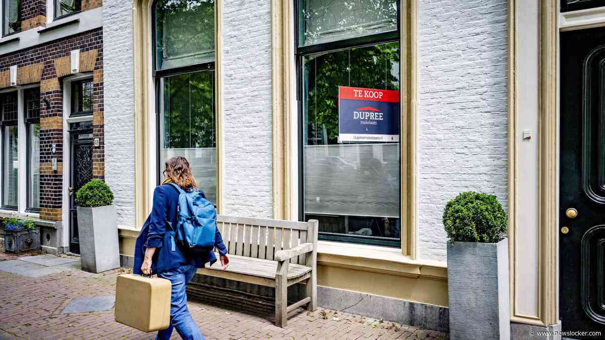Gekte op huizenmarkt zwakt af: ’Verkopers zien minder kijkers langskomen’