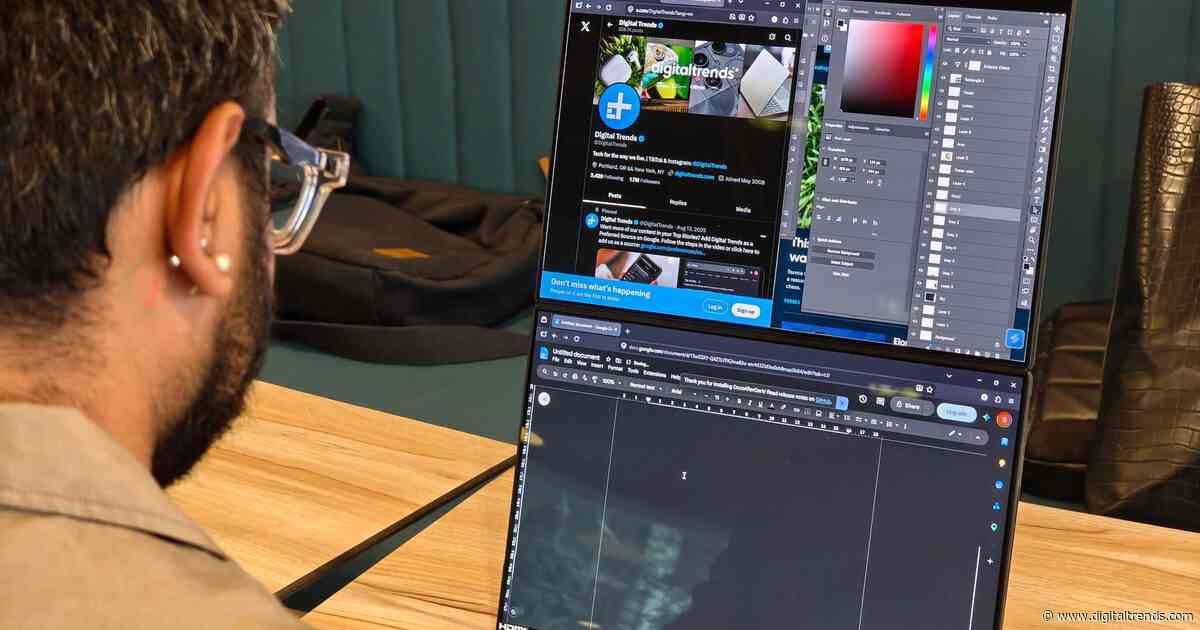 I used ASUS’ dual-screen laptop as a portable creative station, and my desk PC started collecting dust