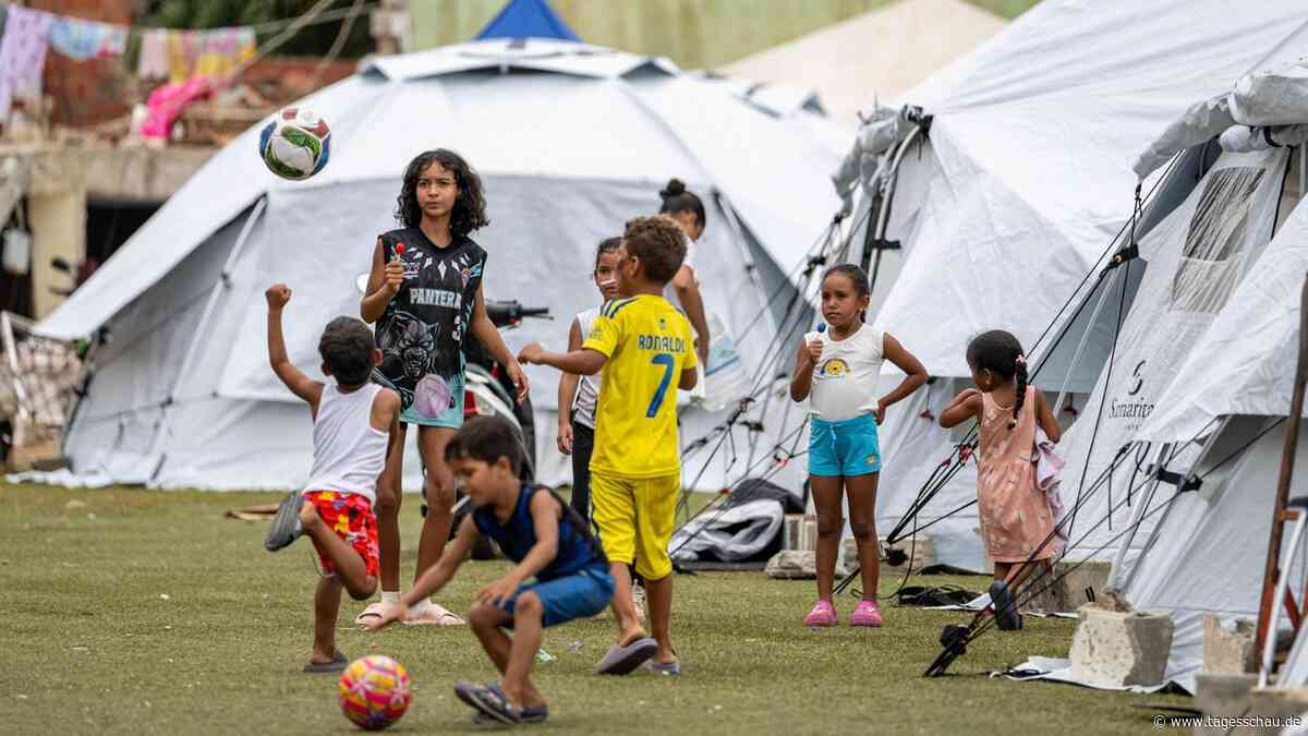 Kinder in Venezuela: Spielen zwischen den Trümmern