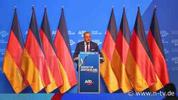 AfD-Parteitag eröffnet: Chrupalla: Partei steht bereit zum Regieren