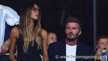 Victoria Beckham is every inch the ultimate WAG as she joins husband David at the World Cup ahead of 27th wedding anniversary
