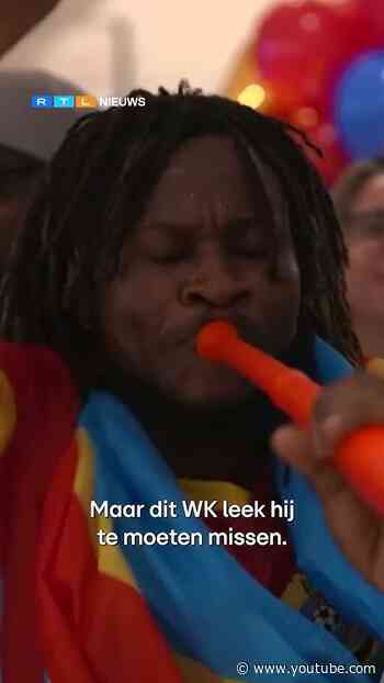 Elke wedstrijd van Congo staat hij 90 minuten stil: wie is Lumumba Vea? | RTL Nieuws