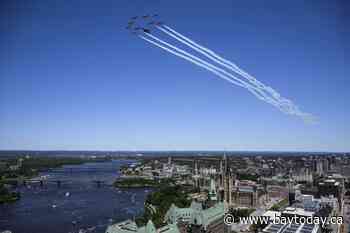 Canadian, American air forces to conduct joint flypast in Ottawa for Fourth of July