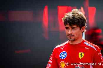 Charles Leclerc baalt van gebrek aan vertrouwen: ‘Ik haal niet alles uit de auto’