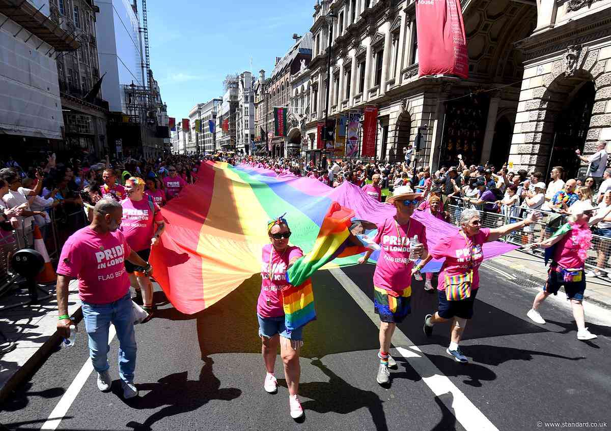 London Pride 2026 LIVE: Parade map and latest updates as 1.8m expected to join iconic LGBTQ+ event