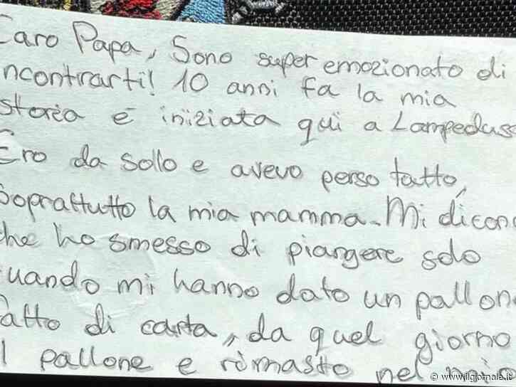 La lettera del piccolo Leo: “A Lampedusa ero solo”