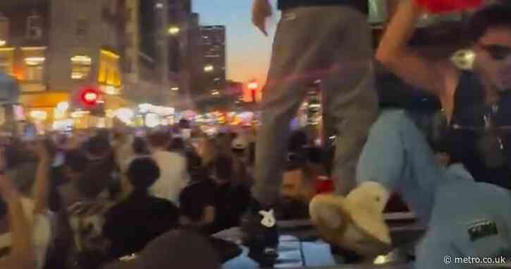 Egyptian fans clash with police in London after World Cup victory