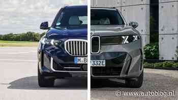 Oud vs. nieuw: BMW X5