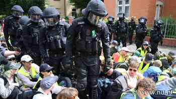 Tienduizenden Duitsers protesteren bij partijcongres AfD, politie grijpt in